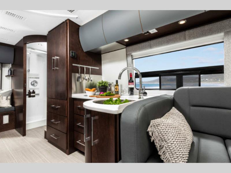 serenity motorhome galley