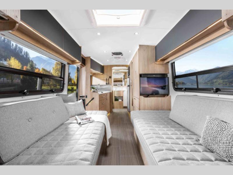 Wonder Class B+ Motorhome Review living room