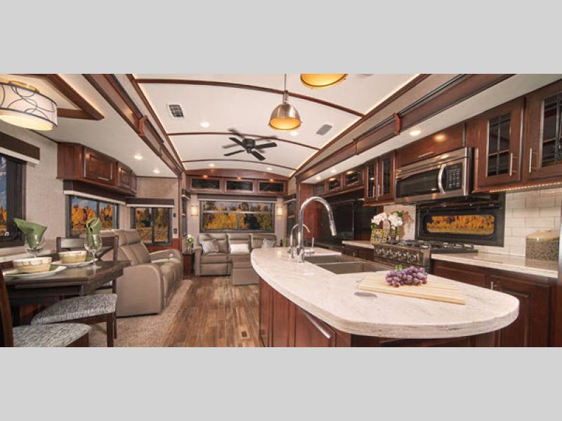 pinnacle fifth wheel kitchen